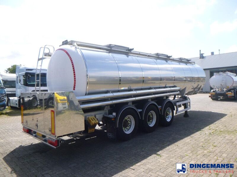 Van Hool Food tank inox 28.5 m3 / 3 comp - Tank semi-trailer: picture 4 Van Hool Food tank inox 28.5 m3 / 3 comp - Tank semi-trailer: picture 4