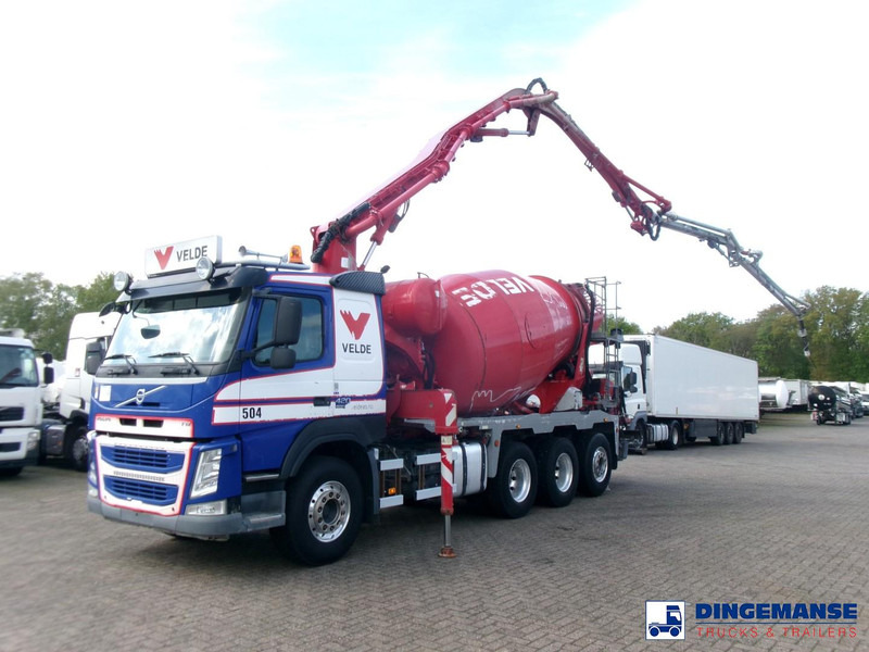 Volvo FM 420 8X4 Cifa MK25H concrete pump 25 m / mixer 7 m3 - Concrete pump truck: picture 1 Volvo FM 420 8X4 Cifa MK25H concrete pump 25 m / mixer 7 m3 - Concrete pump truck: picture 1