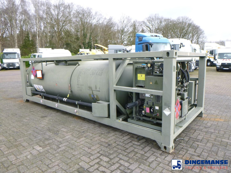 WEW (Westerwälder Eisenwerk) Fuel (kerosene, diesel) tank container 20 ft. inox 10 m3 / 1 comp + pump - Storage tank: picture 2 WEW (Westerwälder Eisenwerk) Fuel (kerosene, diesel) tank container 20 ft. inox 10 m3 / 1 comp + pump - Storage tank: picture 2