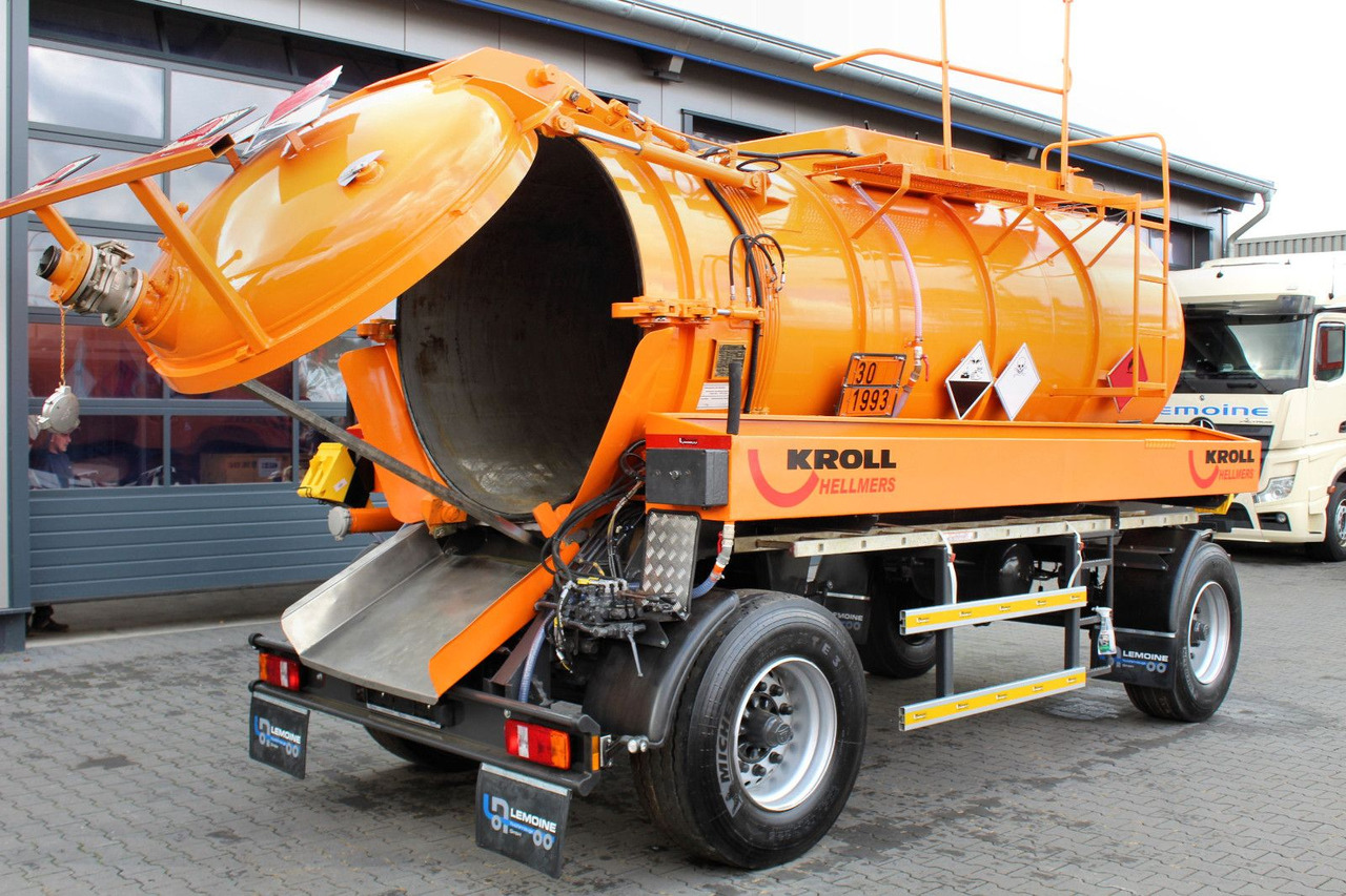 Kutschke 10m³ Kipper Saug u.Druck INOX +ADR/GGVS - Tank trailer: picture 4 Kutschke 10m³ Kipper Saug u.Druck INOX +ADR/GGVS - Tank trailer: picture 4