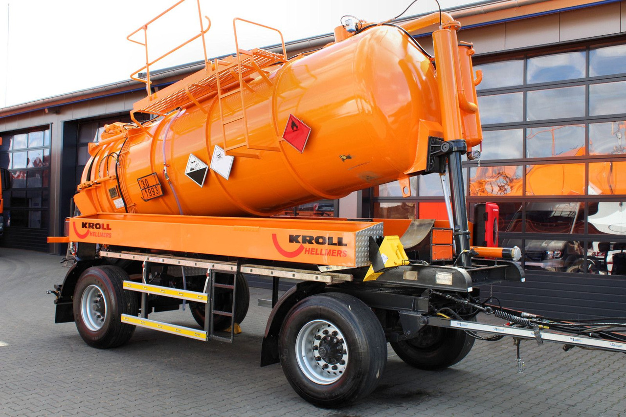 Kutschke 10m³ Kipper Saug u.Druck INOX +ADR/GGVS - Tank trailer: picture 5 Kutschke 10m³ Kipper Saug u.Druck INOX +ADR/GGVS - Tank trailer: picture 5