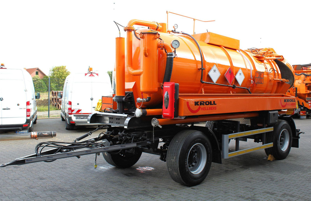 Kutschke 10m³ Kipper Saug u.Druck INOX +ADR/GGVS - Tank trailer: picture 2 Kutschke 10m³ Kipper Saug u.Druck INOX +ADR/GGVS - Tank trailer: picture 2