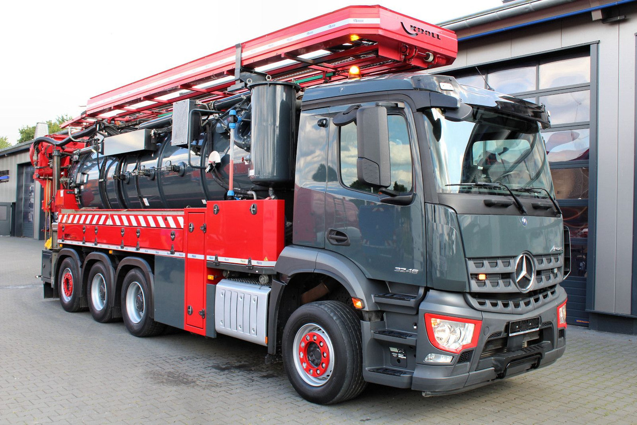 Mercedes-Benz AROCS 3246 8x4 Kroll 16m³ WRG Winterheizung -15C - Vacuum truck: picture 1 Mercedes-Benz AROCS 3246 8x4 Kroll 16m³ WRG Winterheizung -15C - Vacuum truck: picture 1