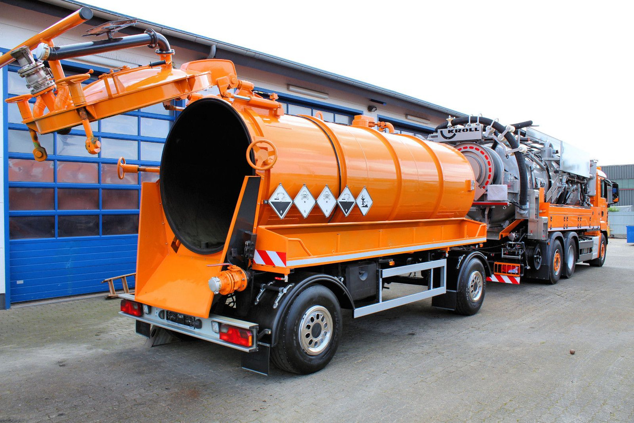 Kutschke / Kroll 10m³ Saug u.Druck ADR INOX - Municipal/ Special vehicle, Trailer: picture 1 Kutschke / Kroll 10m³ Saug u.Druck ADR INOX - Municipal/ Special vehicle, Trailer: picture 1