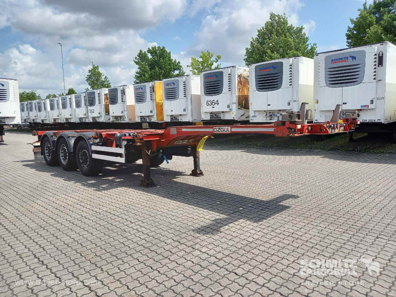 ANDERE Auflieger Containerfahrgestell Standard - Container transporter/ Swap body semi-trailer: picture 1 ANDERE Auflieger Containerfahrgestell Standard - Container transporter/ Swap body semi-trailer: picture 1