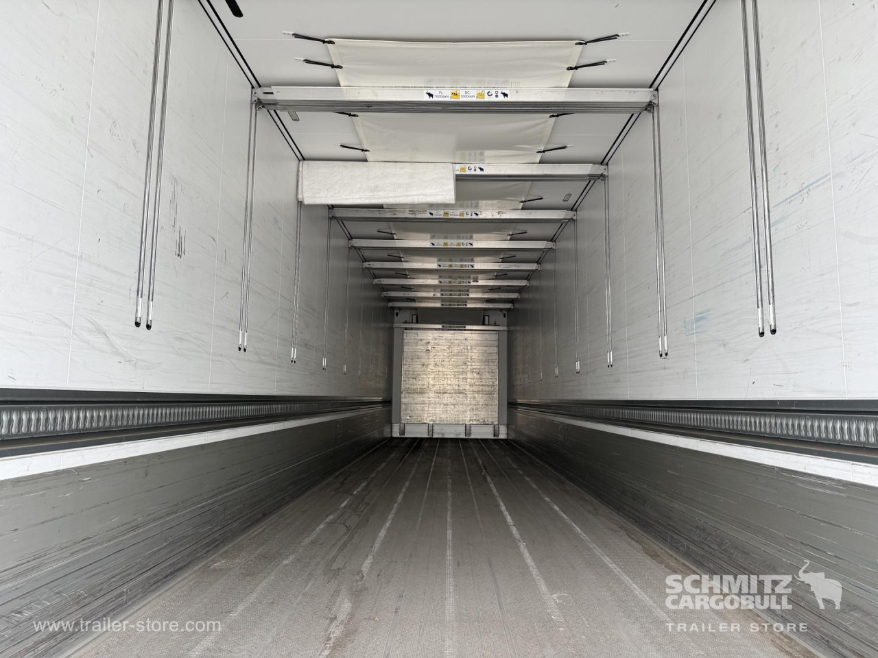 Isothermal semi-trailer SCHMITZ Auflieger Tiefkühler Mega Double deck: picture 9