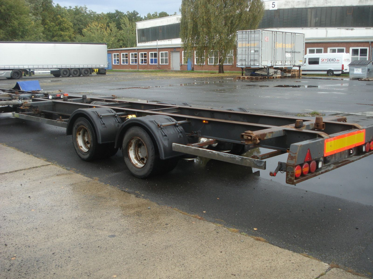 Krebs Jumbo Tandem für 7,82 WBs - Container transporter/ Swap body trailer: picture 2 Krebs Jumbo Tandem für 7,82 WBs - Container transporter/ Swap body trailer: picture 2