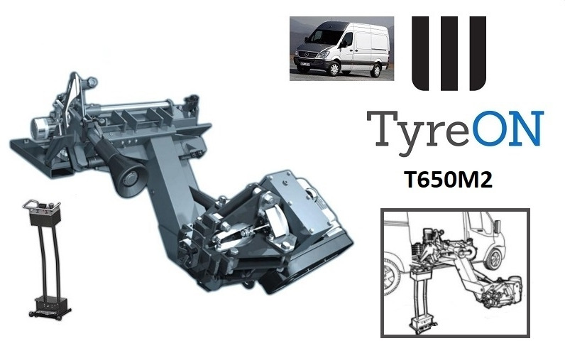 T650M2 13-26 Inch mobile truck tyre changer for use on the side or rear of a vehicle - Workshop equipment: picture 2 T650M2 13-26 Inch mobile truck tyre changer for use on the side or rear of a vehicle - Workshop equipment: picture 2