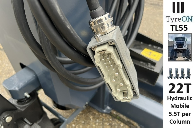 Workshop equipment TL55-4 22T mobile truck lifts - wired - 400V - performance 3,0 kW per column - large display - liftig time <= 75 s: picture 6 Workshop equipment TL55-4 22T mobile truck lifts - wired - 400V - performance 3,0 kW per column - large display - liftig time <= 75 s: picture 6