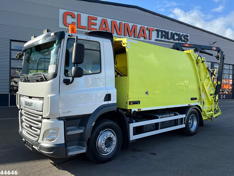 Garbage truck DAF FA CF 340 Euro 6 NTM 14.6m³ + PM 4 Tonmeter laadkraan: picture 8