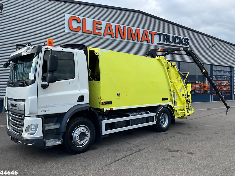 DAF FA CF 340 Euro 6 NTM 14.6m³ + PM 4 Tonmeter laadkraan - Garbage truck: picture 1 DAF FA CF 340 Euro 6 NTM 14.6m³ + PM 4 Tonmeter laadkraan - Garbage truck: picture 1