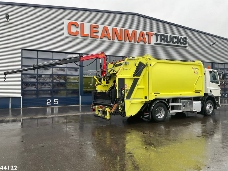DAF FA CF 340 Euro 6 Norba 17 m³ + Palfinger 3.8 Tonmeter laadkraan + Winch - Garbage truck: picture 2 DAF FA CF 340 Euro 6 Norba 17 m³ + Palfinger 3.8 Tonmeter laadkraan + Winch - Garbage truck: picture 2