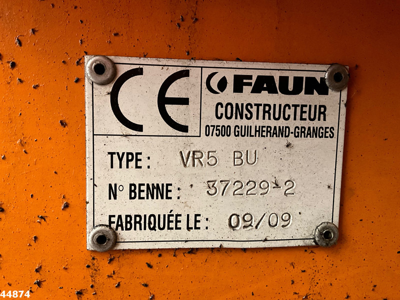 Garbage truck DAF FAG 75 CF 310 Euro 5 Faun 20m³: picture 19