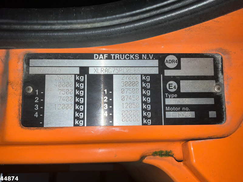 Garbage truck DAF FAG 75 CF 310 Euro 5 Faun 20m³: picture 20