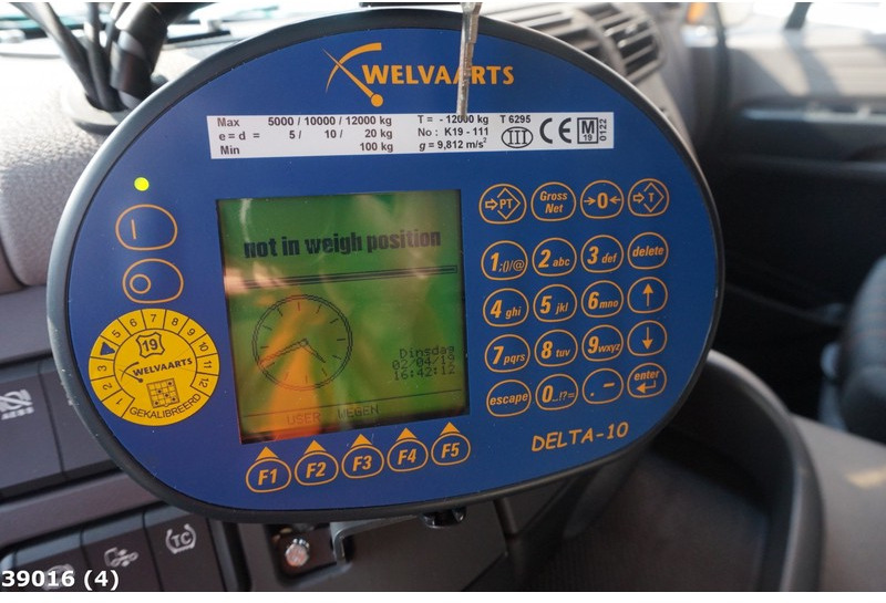 Garbage truck DAF FAG CF 340 Welvaarts weighing system: picture 10 Garbage truck DAF FAG CF 340 Welvaarts weighing system: picture 10