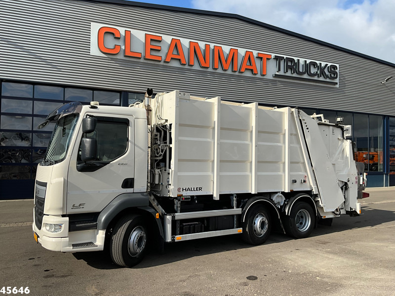 DAF FAG LF 220 Euro 6 Haller 14m³ Just 123.721 km! - Garbage truck: picture 1 DAF FAG LF 220 Euro 6 Haller 14m³ Just 123.721 km! - Garbage truck: picture 1