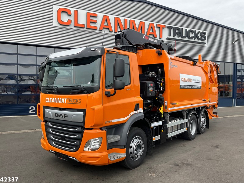 DAF FAN CF 340 Hiab 23 Tonmeter laadkraan - Garbage truck: picture 2 DAF FAN CF 340 Hiab 23 Tonmeter laadkraan - Garbage truck: picture 2