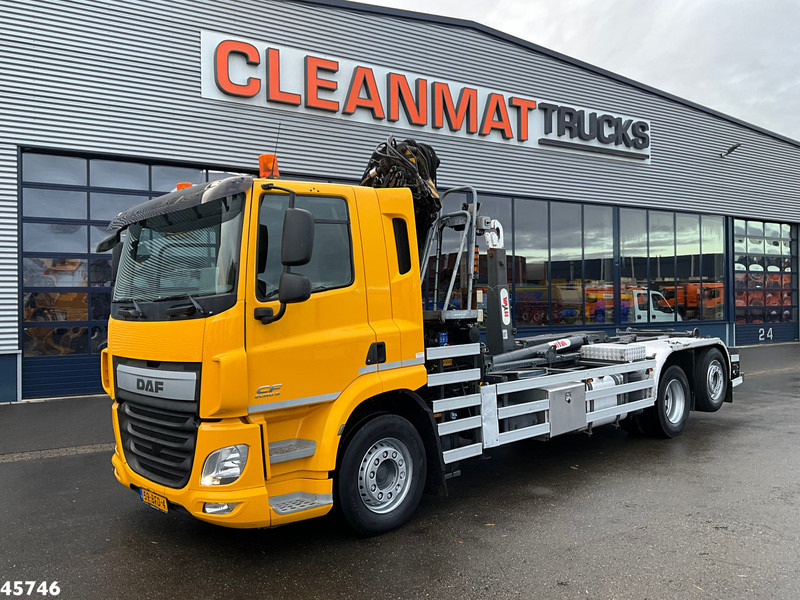 DAF FAN CF 370 Euro 6 HMF 22 Tonmeter laadkraan Just 149.152 km! - Hook lift truck, Crane truck: picture 2 DAF FAN CF 370 Euro 6 HMF 22 Tonmeter laadkraan Just 149.152 km! - Hook lift truck, Crane truck: picture 2