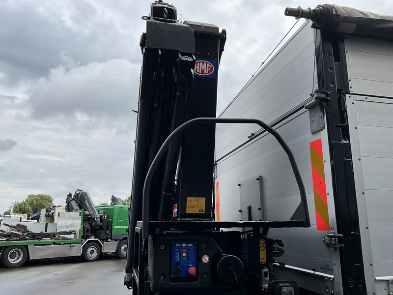 Tipper, Crane truck DAF FAX CF 480 Euro 6 HMF 21 Tonmeter laadkraan: picture 17