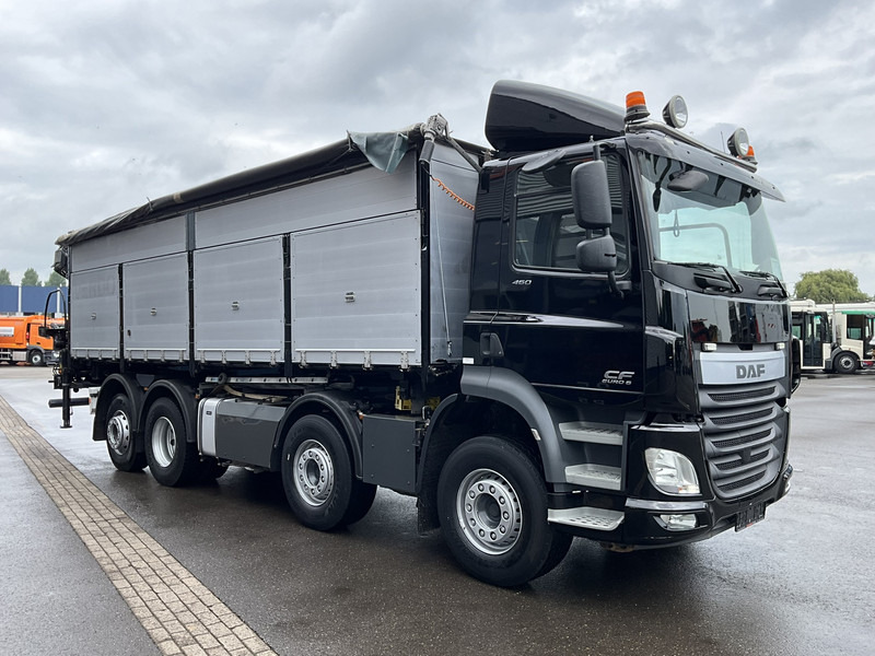 Tipper, Crane truck DAF FAX CF 480 Euro 6 HMF 21 Tonmeter laadkraan: picture 9