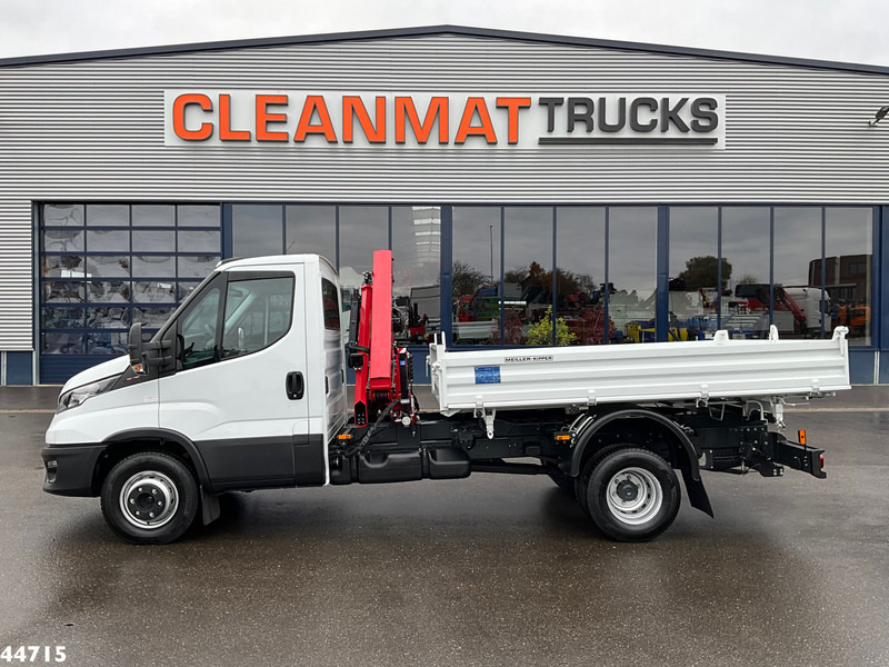 Iveco Daily 72C18 HMF laadkraan 3,4 Tonmeter laadkraan + Meiller 3-zijdige kipper New & Unused!! - Tipper: picture 4 Iveco Daily 72C18 HMF laadkraan 3,4 Tonmeter laadkraan + Meiller 3-zijdige kipper New & Unused!! - Tipper: picture 4