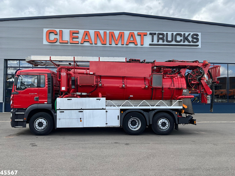 MAN TGA 26.360 Kutschke 12,5 m³ Combi Kolkenzuiger Just 168.699 km! - Vacuum truck: picture 5 MAN TGA 26.360 Kutschke 12,5 m³ Combi Kolkenzuiger Just 168.699 km! - Vacuum truck: picture 5