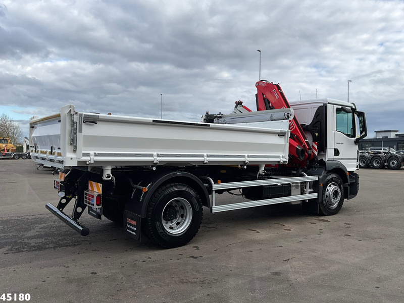Tipper MAN TGM 18.320 Euro 6 Fassi 13 Tonmeter laadkraan NEW AND UNUSED!: picture 6