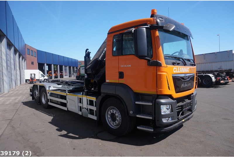 MAN TGS 26.420 HMF 21 ton/meter laadkraan - Hook lift truck, Crane truck: picture 3 MAN TGS 26.420 HMF 21 ton/meter laadkraan - Hook lift truck, Crane truck: picture 3