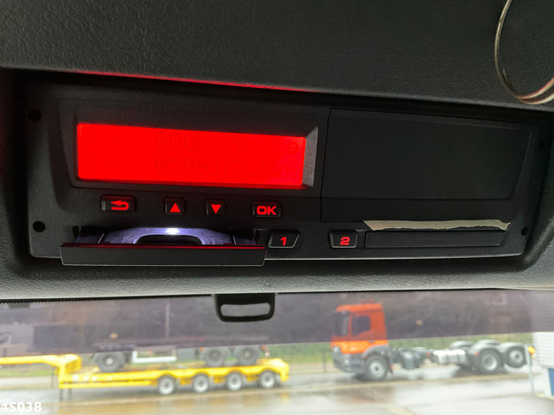 Hook lift truck, Crane truck MAN TGS 35.400 8x6 Euro 6 HMF 16 Tonmeter Z-kraan: picture 20