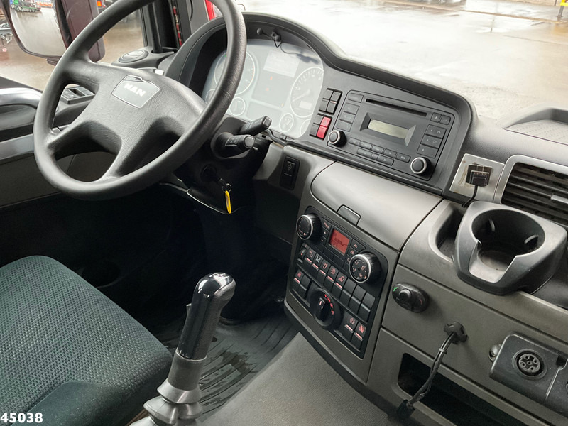 Hook lift truck, Crane truck MAN TGS 35.400 8x6 Euro 6 HMF 16 Tonmeter Z-kraan: picture 10