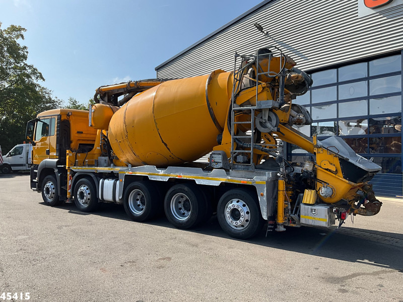 Concrete mixer truck MAN TGS 35.440 Euro 6 10x4 CIFA 12m³ Mixer + CIFA pump Just 200.228 km!: picture 7