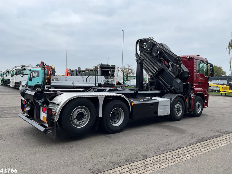 MAN TGS 35.480 8x4H Euro 6 HMF 40 Tonmeter laadkraan + Fly-Jib - Crane truck: picture 4 MAN TGS 35.480 8x4H Euro 6 HMF 40 Tonmeter laadkraan + Fly-Jib - Crane truck: picture 4