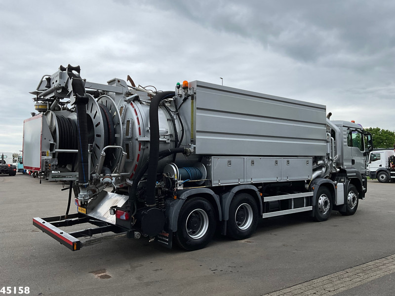 Vacuum truck MAN TGS 41.440 8x4 Euro 6 Wicom Combi Just 85.658 km!: picture 7