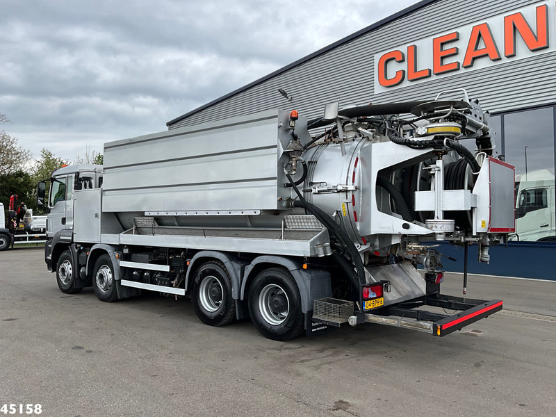 Vacuum truck MAN TGS 41.440 8x4 Euro 6 Wicom Combi Just 85.658 km!: picture 6