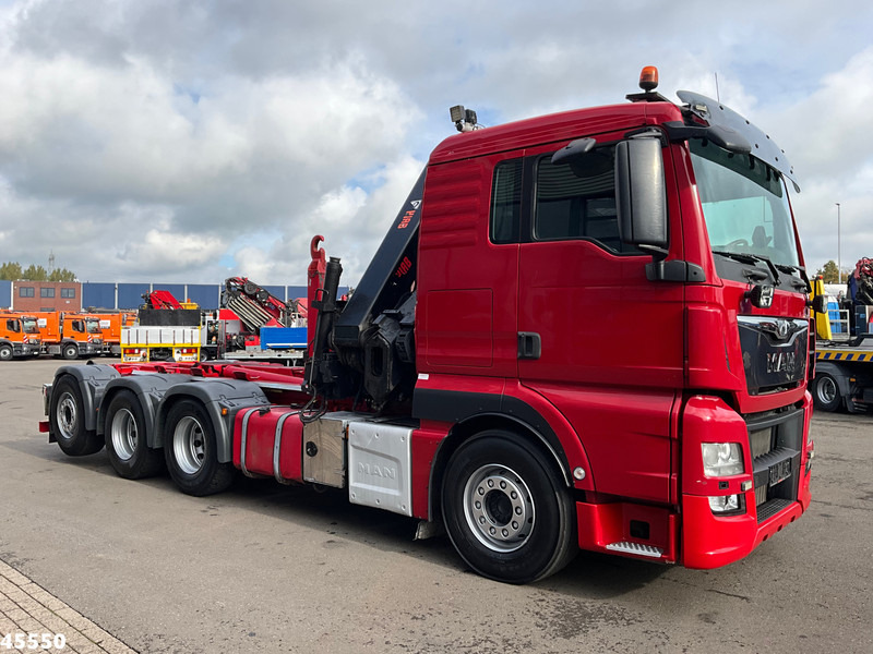 MAN TGX 35.480 8x4 Euro 6 Hiab 28 Tonmeter laadkraan - Hook lift truck, Crane truck: picture 3 MAN TGX 35.480 8x4 Euro 6 Hiab 28 Tonmeter laadkraan - Hook lift truck, Crane truck: picture 3
