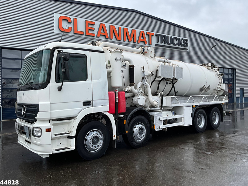 Mercedes-Benz Actros 3241 8x4 Kutschke 19m³ Saug/Spul aufbau - Vacuum truck: picture 2 Mercedes-Benz Actros 3241 8x4 Kutschke 19m³ Saug/Spul aufbau - Vacuum truck: picture 2