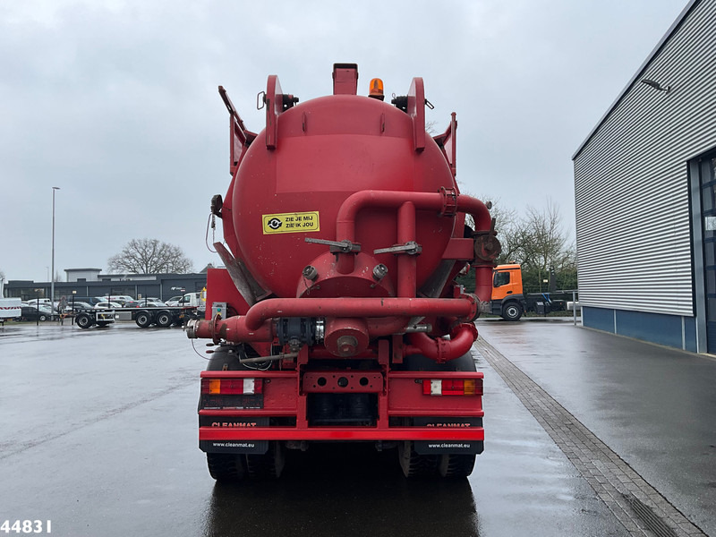 Vacuum truck Mercedes-Benz Actros 4141 8x4 RVS Naaktgeboren drogestoffen Just 99.291 km!: picture 10