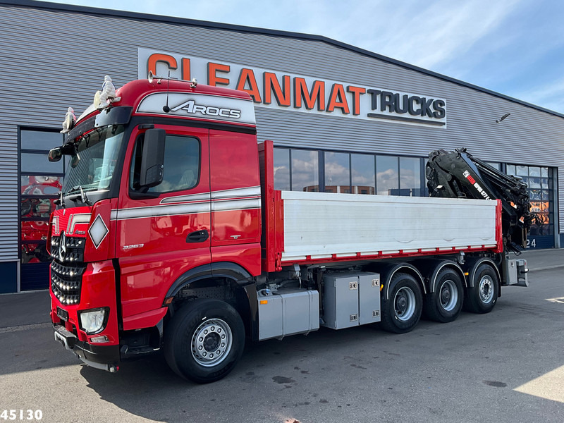 Mercedes-Benz Arocs 3263 8x4 Hiab 37 Tonmeter laadkraan + Fly-Jib - Tipper, Crane truck: picture 4 Mercedes-Benz Arocs 3263 8x4 Hiab 37 Tonmeter laadkraan + Fly-Jib - Tipper, Crane truck: picture 4