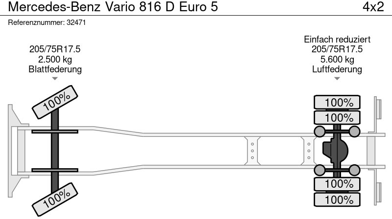 Leasing of Mercedes-Benz Vario 816 D Euro 5 Mercedes-Benz Vario 816 D Euro 5: picture 6