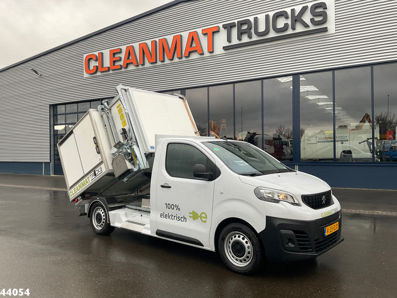 Peugeot E-Expert 100% elektrisch kippende zijlader - Garbage truck: picture 1 Peugeot E-Expert 100% elektrisch kippende zijlader - Garbage truck: picture 1
