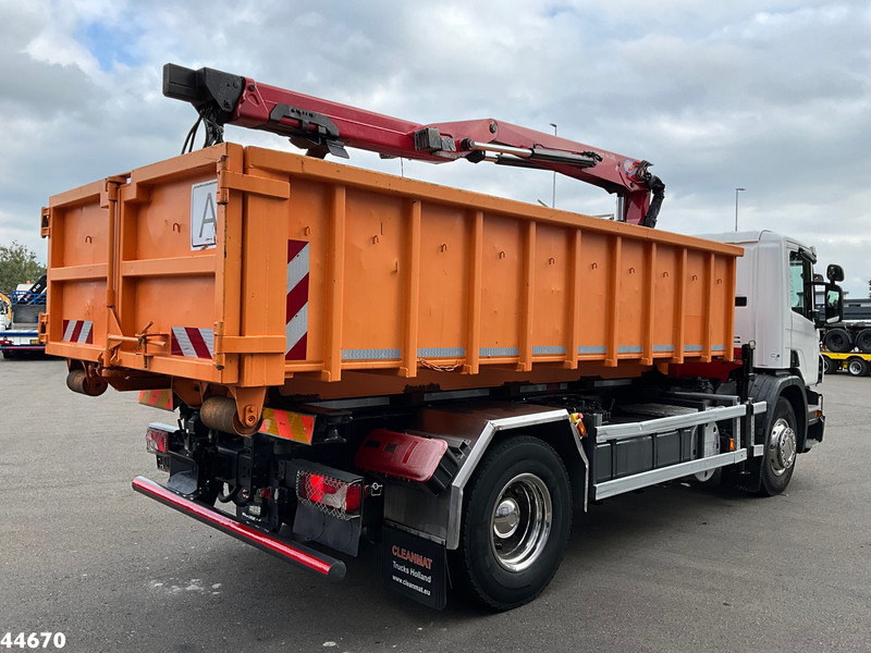 Scania P 320 HMF 12 Tonmeter Z-kraan + Kipper 11m³ - Tipper, Crane truck: picture 5 Scania P 320 HMF 12 Tonmeter Z-kraan + Kipper 11m³ - Tipper, Crane truck: picture 5