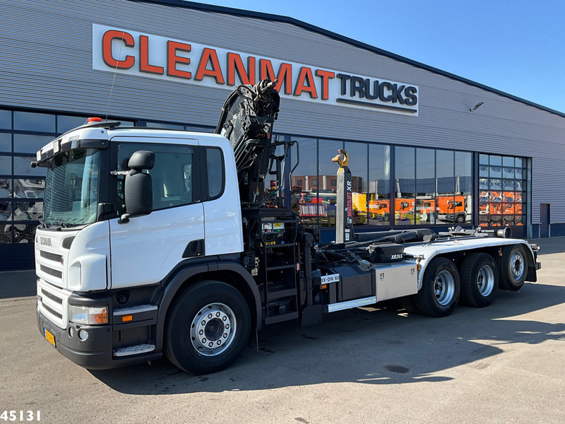 Scania P 380 8x4 Euro 5 Hiab 21 Tonmeter laadkraan Just 244.337 km! - Hook lift truck, Crane truck: picture 2 Scania P 380 8x4 Euro 5 Hiab 21 Tonmeter laadkraan Just 244.337 km! - Hook lift truck, Crane truck: picture 2