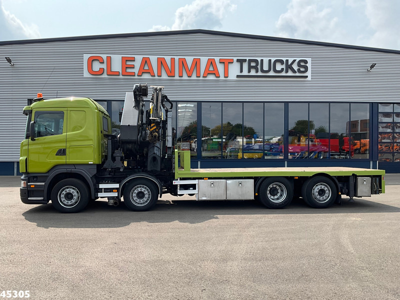 Scania R 420 8x2 manual Palfinger 85 Tonmeter laadkraan + Fly-Jib - Crane truck: picture 3 Scania R 420 8x2 manual Palfinger 85 Tonmeter laadkraan + Fly-Jib - Crane truck: picture 3