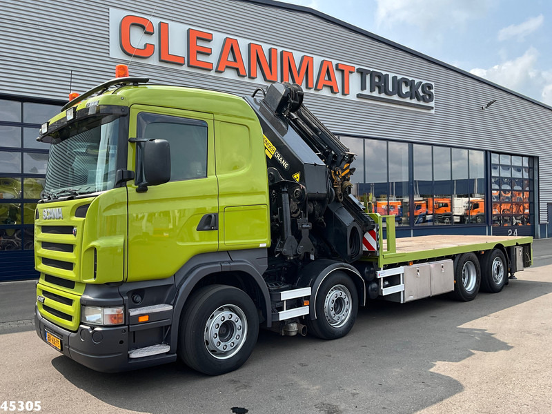 Scania R 420 8x2 manual Palfinger 85 Tonmeter laadkraan + Fly-Jib - Crane truck: picture 2 Scania R 420 8x2 manual Palfinger 85 Tonmeter laadkraan + Fly-Jib - Crane truck: picture 2