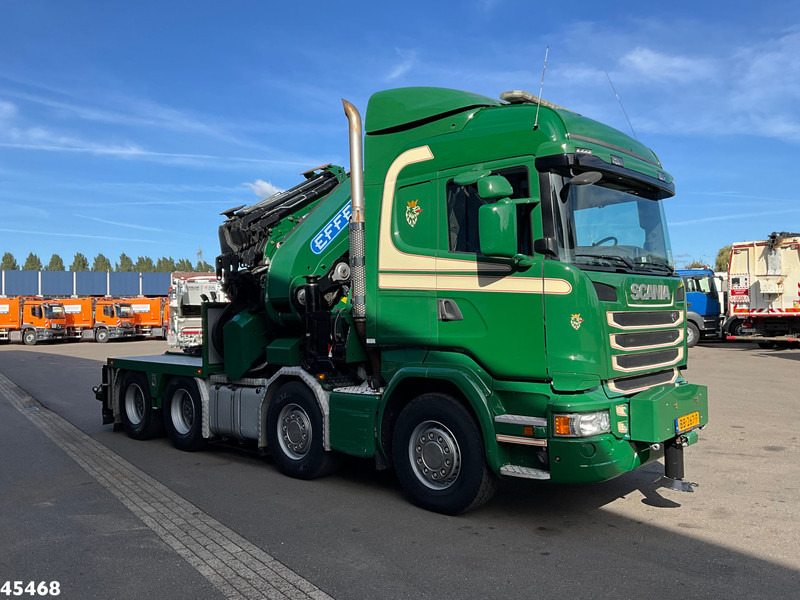 Scania R 490 8x4 Euro 6 Effer 140 Tonmeter laadkraan + Fly-Jib Just 283.508 km - Crane truck: picture 5 Scania R 490 8x4 Euro 6 Effer 140 Tonmeter laadkraan + Fly-Jib Just 283.508 km - Crane truck: picture 5