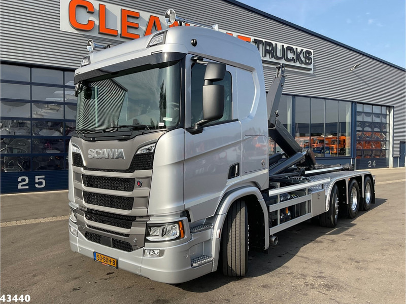 Scania R 770 V8 Euro 6 Retarder VDL 30 Ton haakarmsysteem NEW AND UNUSED! - Hook lift truck: picture 1 Scania R 770 V8 Euro 6 Retarder VDL 30 Ton haakarmsysteem NEW AND UNUSED! - Hook lift truck: picture 1