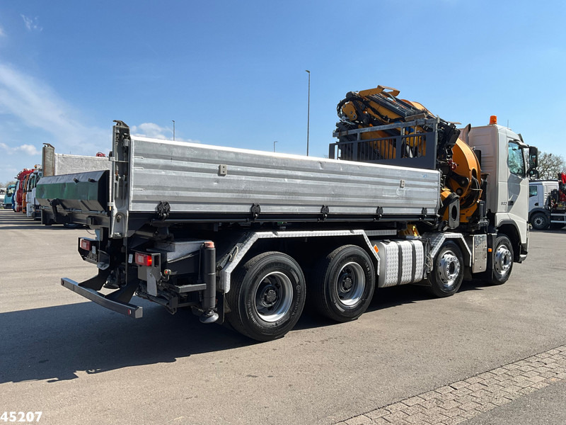 Crane truck Volvo FH 500 8x4 Effer 65 Tonmeter laadkraan + Fly-Jib: picture 7