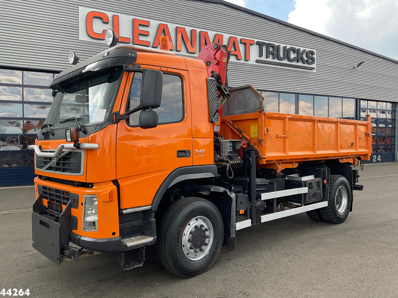 Volvo FM 340 4x4 Palfinger 10 Tonmeter laadkraan Manual Full steel - Tipper, Crane truck: picture 2 Volvo FM 340 4x4 Palfinger 10 Tonmeter laadkraan Manual Full steel - Tipper, Crane truck: picture 2