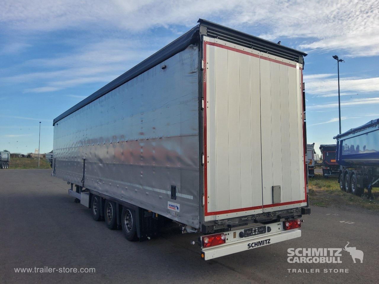 Curtainsider semi-trailer SCHMITZ Auflieger Curtainsider Mega: picture 6