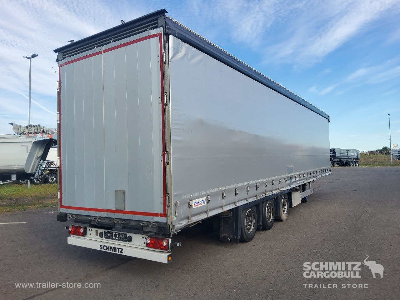 Curtainsider semi-trailer SCHMITZ Auflieger Curtainsider Mega: picture 9